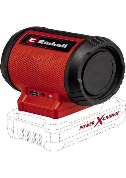 Akülü Hoparlör Tc-Sr 18 Li Bt - Solo Power X-Change (Lityum-Iyon, Maksimum 85 Db, Bluetooth, Aux/usb Girişi, Sezgisel Kontrol Paneli, Akü ve Şarj Cihazı Dahil Değildir) - 4514150