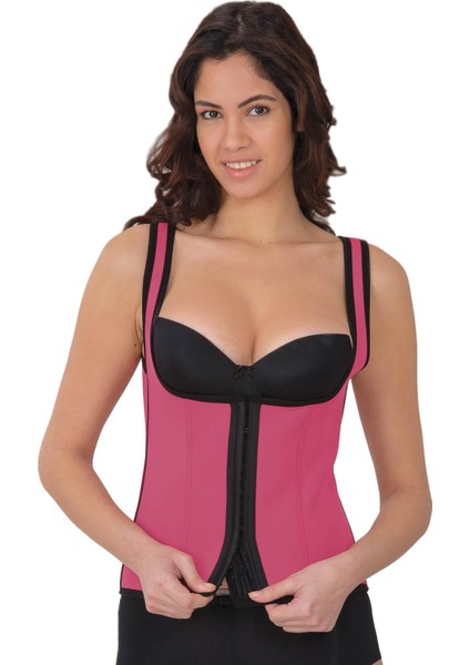 Gül Kurusu Mı 9173 Agraflı Göğsü Açık Atlet Korse