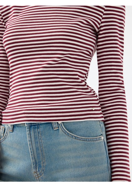 Slim Fit Kadın Tshirt U.kol indirimleri