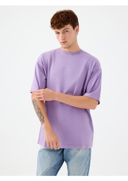 Oversize Fit Erkek Tshirt K.kol