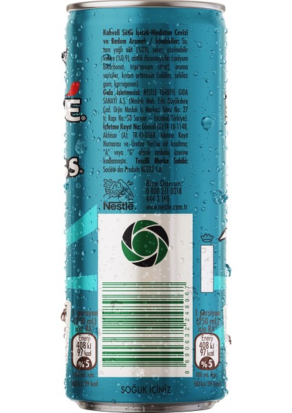 Nescafé Xpress Coconatte Soğuk Kahve 250 ml X6 modelleri