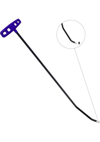 70 cm 10 mm Çift Kıvrımlı Vida Dişli Boyasız Göçük Düzeltme Çubuğu - S3-01, Pdr Çubuk fiyatları