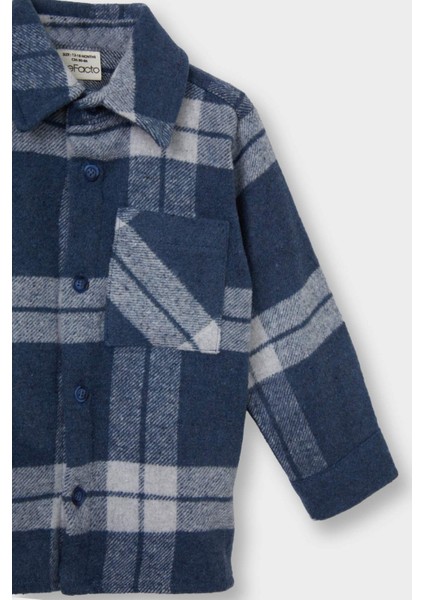 Erkek Bebek Kareli Flanel Uzun Kollu Gömlek F5126A525AU fiyatları