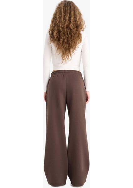 Straight Fit Beli Bağcıklı Cepli Düz Paça Eşofman Altı A0954AX25WN