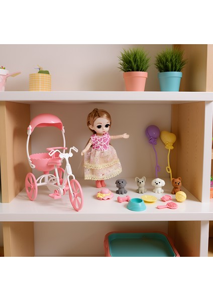 Dollyland Minkie Yol Arkadaşım ve Hayvan Dostları Oyun Seti 15 Parça