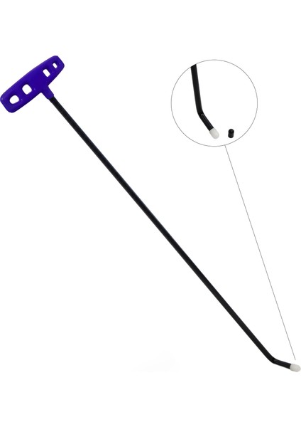 70 cm 10 mm Çap Tek Kıvrımlı Vida Dişli Boyasız Göçük Düzeltme Çubuğu - S3-02, Pdr Çubuk fiyatları