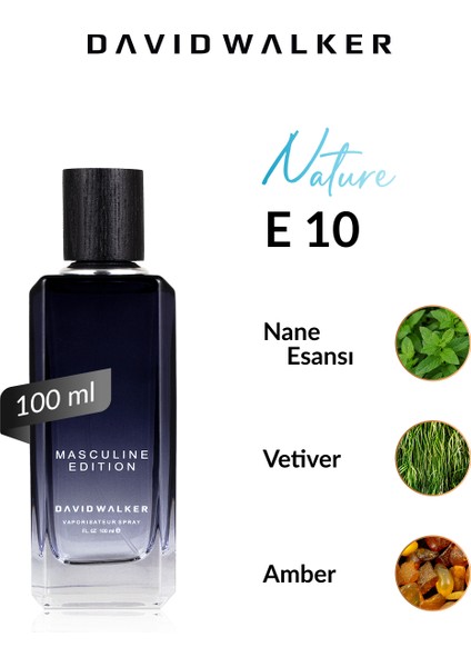 E10 Starblack 100 ml Erkek Parfüm | Nature-Fresh