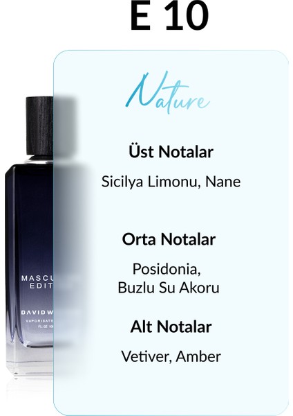 E10 Starblack 100 ml Erkek Parfüm | Nature-Fresh fiyatları