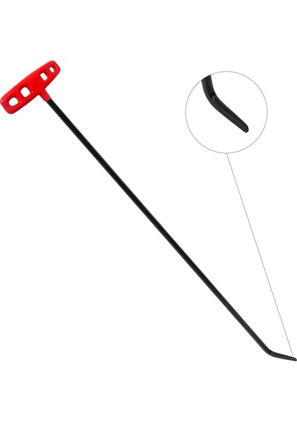 70 cm 10 mm Çap Tek Kıvrımlı Yassı Uçlu Boyasız Göçük Düzeltme Çubuğu - S3-06, Pdr Çubuk modelleri