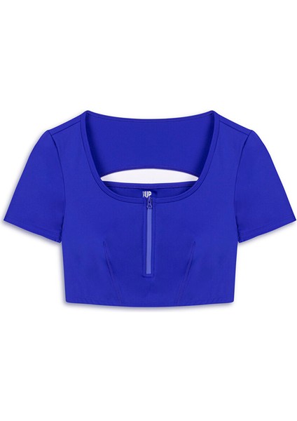 Fermuarlı Cutout Spor Sütyeni TW6250130006BZ7 indirimleri