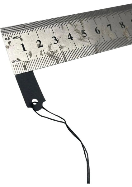 Küçük Boy Siyah Renk 2 /1 cm 80 Adet Karton Ipli Etiketi modelleri