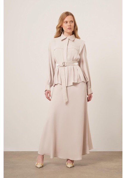 Kadın Piar Etekli Takım Taş 31148