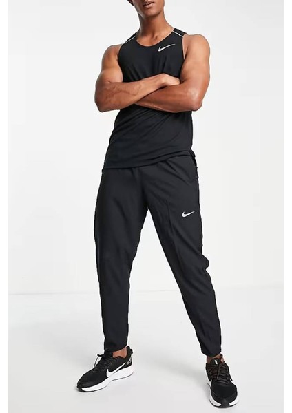 Running Dri Fit Challenger Woven Pant Erkek Dokuma Koşu Antrenman Eşofman Altı Siyah modelleri