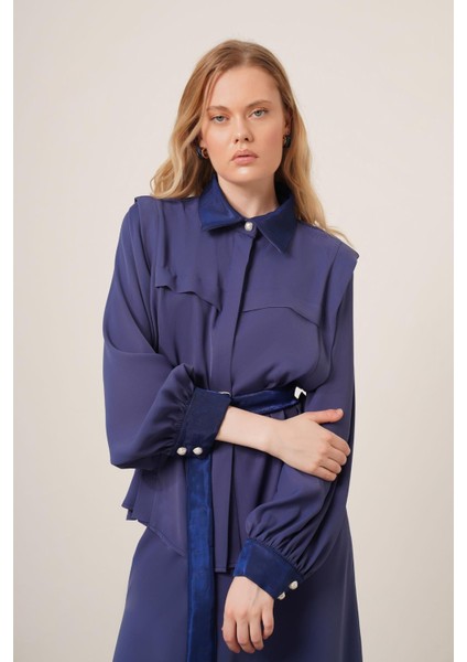 Kadın Piar Etekli Takım Lacivert 31148 fırsatları