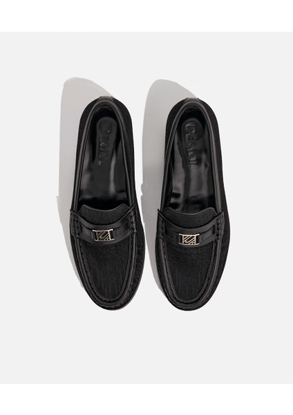 Metal Tokalı Monogram Jakarlı Makosen I00000030009001