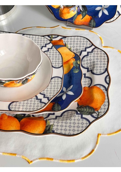 Yemek Takımı Lemons 24 Parça 6 Kişilik modelleri