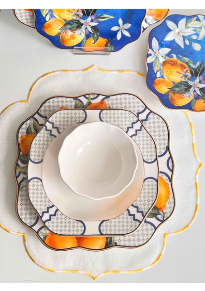 Yemek Takımı Lemons 24 Parça 6 Kişilik fırsatları