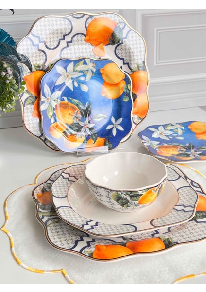 Yemek Takımı Lemons 24 Parça 6 Kişilik indirimleri