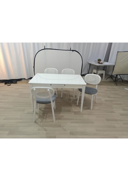 Uyar (Sadece Masa) Beyaz 90*160+30 Paris Açılır Masa fırsatları