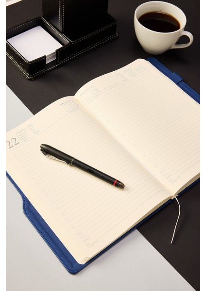 Kişiye Özel Hediyelik Cilt 2026 Düz Sert Kapak Lacivert Deri Ajanda fiyatları