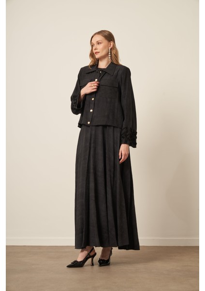 Kadın Melanj Takım Siyah 31146 modelleri