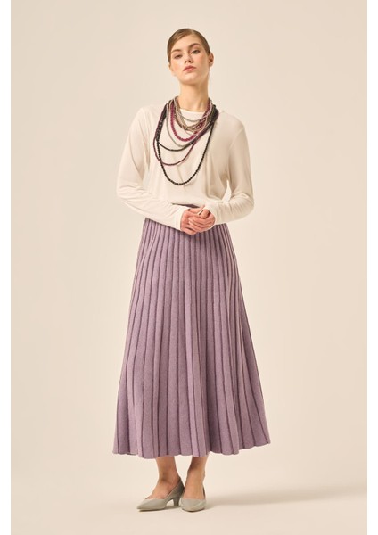 Uzun Etek Lila 25156 fiyatları