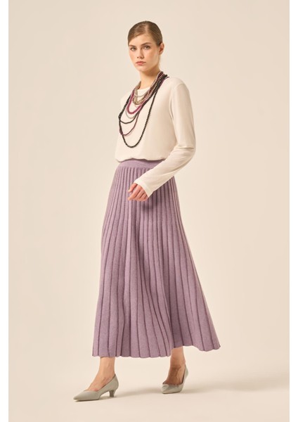 Uzun Etek Lila 25156 indirimleri