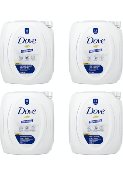 Professional Nemlendirici Sıvı Sabun 3,2 Lt. 4'lü Paket