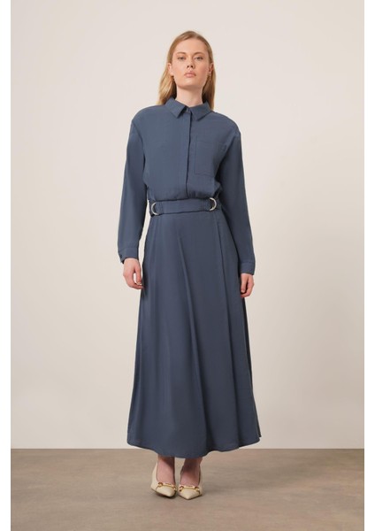 Kadın Modal Etekli Takım Indigo 30714