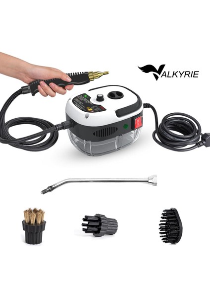 2500W Yüksek Basınçlı Buharlı Temizleyici 115°C 3 Başlık Ayarlanabilir Güç Derin Temizlik Makinesi