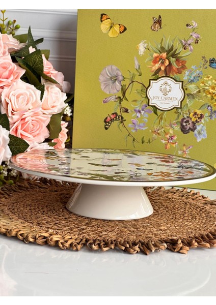 Muse Garden Ayaklı Kek Standı Yuvarlak fiyatları