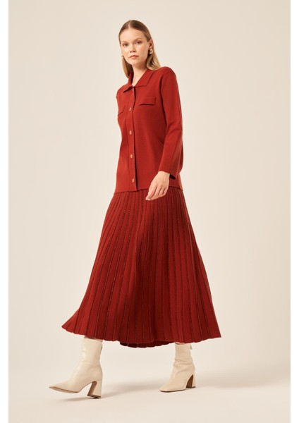 Kadın Sim Detaylı Ikili Takım Kiremit 20899 modelleri