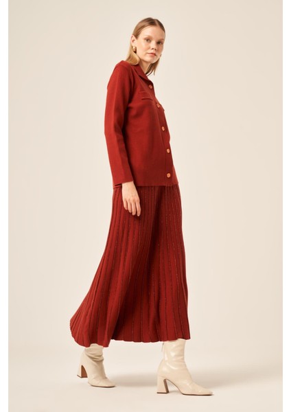 Kadın Sim Detaylı Ikili Takım Kiremit 20899 fırsatları