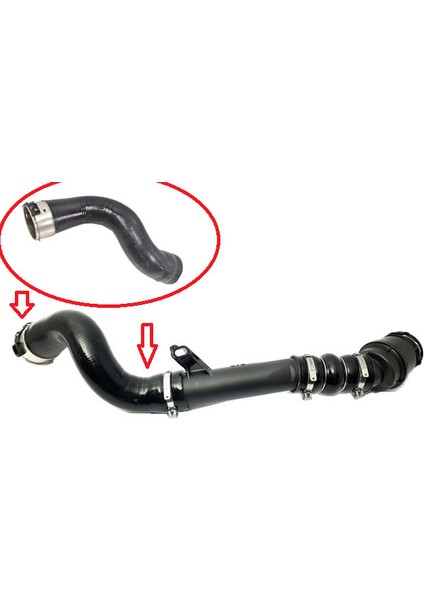 Renault Turbo Hortumu Clıo Iv-Captur-Logan Iı-Sandero Iı-Dokker-Duster 1.5 Dcı Uzun Kısım