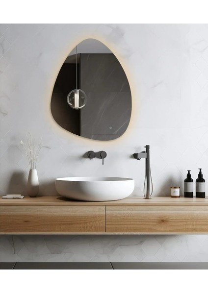 Suen Ledli Banyo Aynası | Lavabo Aynası | Dokunmatik Ledli Ayna / Ledli Işıklı Ayna