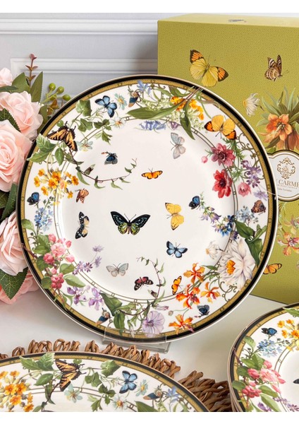 Muse Garden Servis Tabak 6'lı modelleri