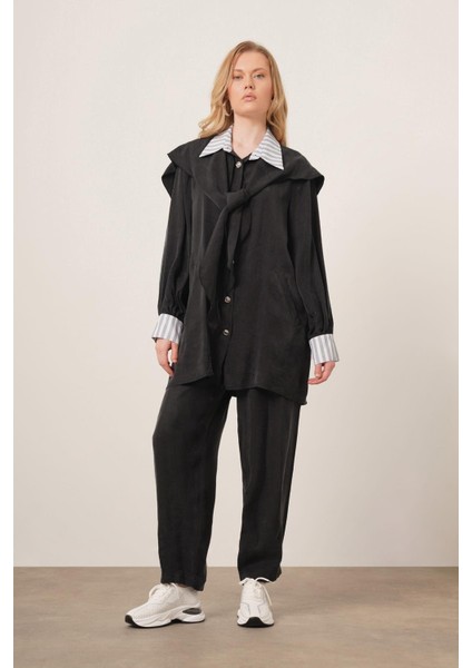 Kadın Tansel Takım Siyah 31104