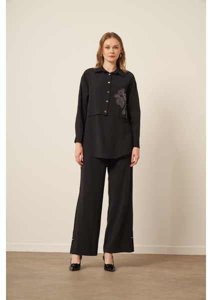 Kadın Kupra Takım Siyah 31121