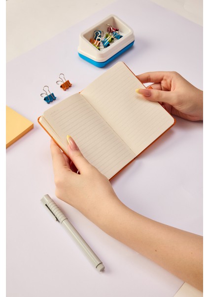 Kişiye Özel Hediyelik Cep Boy Lastikli Çizgili 192 Sayfa Turkuaz Deri Not Defteri fiyatları