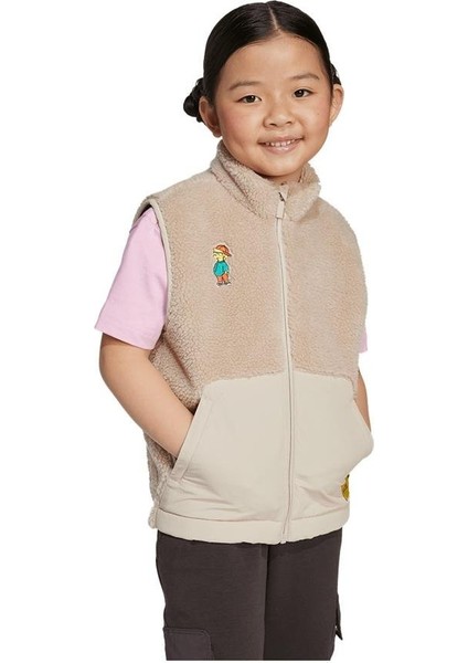 adidas Çocuk Bej Yelek LK SIM VST JL9200
