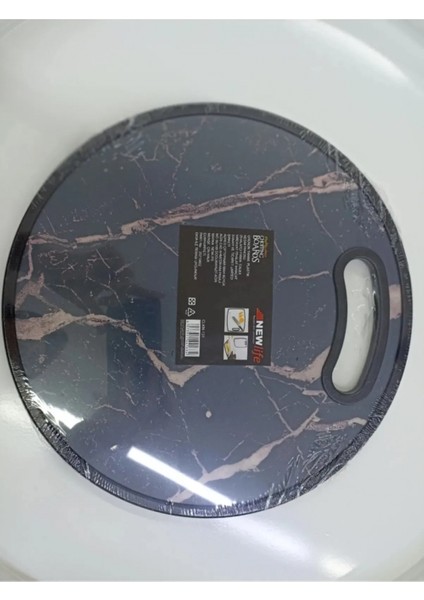 Plastik Yuvarlak Kesim Panosu Kesme Tahtası -CLKN-131G