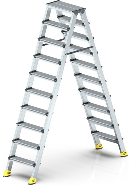 ALÜMİNYUM 10+10 ÇİFT ÇIKIŞLI MERDİVEN indirimleri