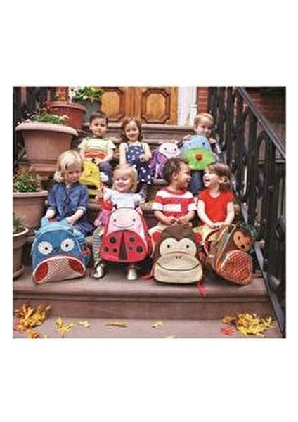 Unicorn Sırt Çantası 28x13x30 cm 3D Kulak Tasarımı ile Eğlenceli Çocuklar için