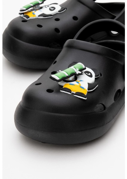 Çocuk Aksesuarlı Sabo Terlik 30-35 Siyah modelleri