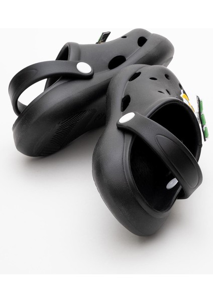 Çocuk Aksesuarlı Sabo Terlik 30-35 Siyah fırsatları