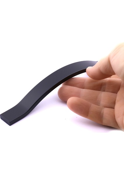 Sümbül Siyah Metal Kulp 160 mm Modern Mobilya Çekmece Kolu Mutfak Dolabı ve Kapak Kulpları Dayanıklı indirimleri