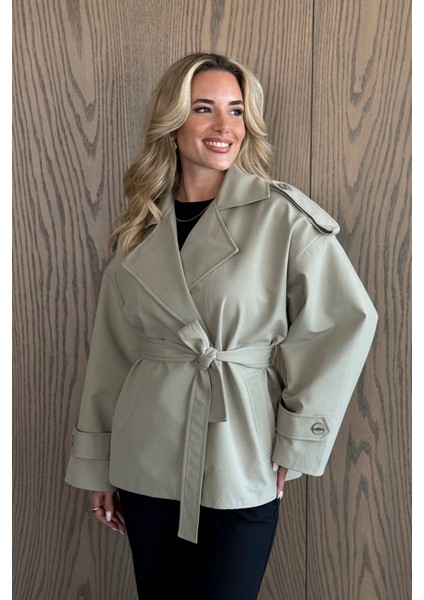 Mint Julia Kısa Trenç - 9609 indirimleri