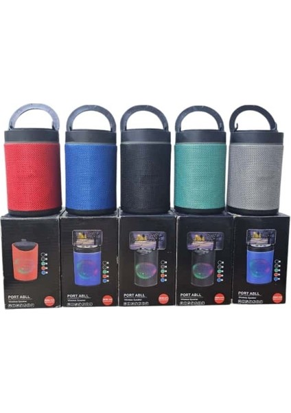 RGB125 Rgb Işıklı USB & Tf Kart Fm Radyo Bluetooth Hoparlör