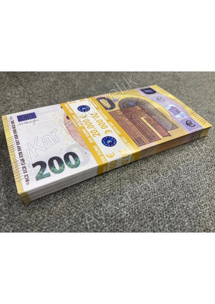 500 Adet 200 Euro Geçersiz Dizi Film Video Tiktok Düğün Çekimi Için Replika Paralar modelleri