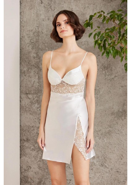 Saten Sabahlık Gecelik Pijama Takım Şortlu Takım Terlik Hediyeli Gelin Çeyiz Seti fırsatları